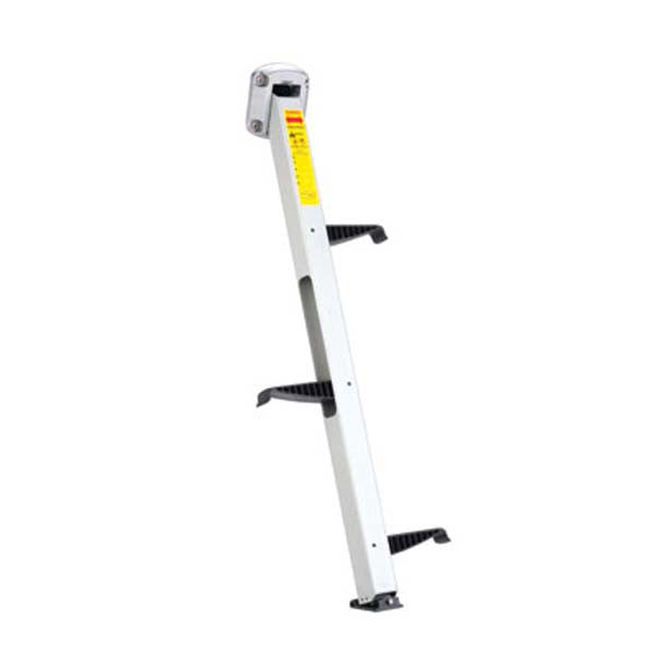 Garelick Compact EEz-In II transom ladder, anodized aluminum