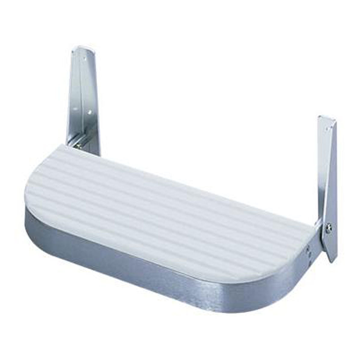 Garelick White Poly Footrest & Cockpit Step – Boat Helm Foot Rest
