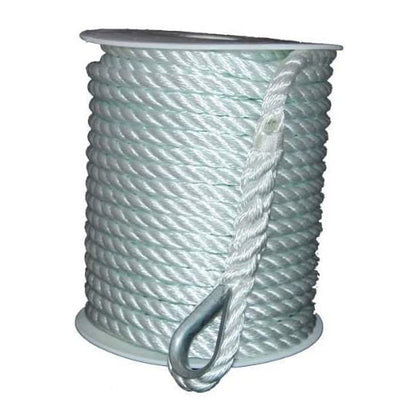 AAmstrand Twisted Nylon Anchor Line – 3/8" x 150 ft