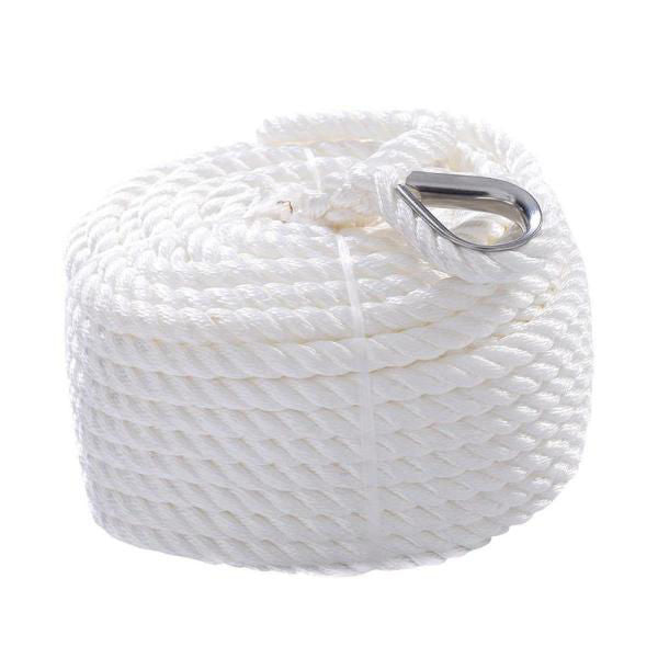 AAmstrand Twisted Nylon Anchor Line – 1/2" x 100 ft