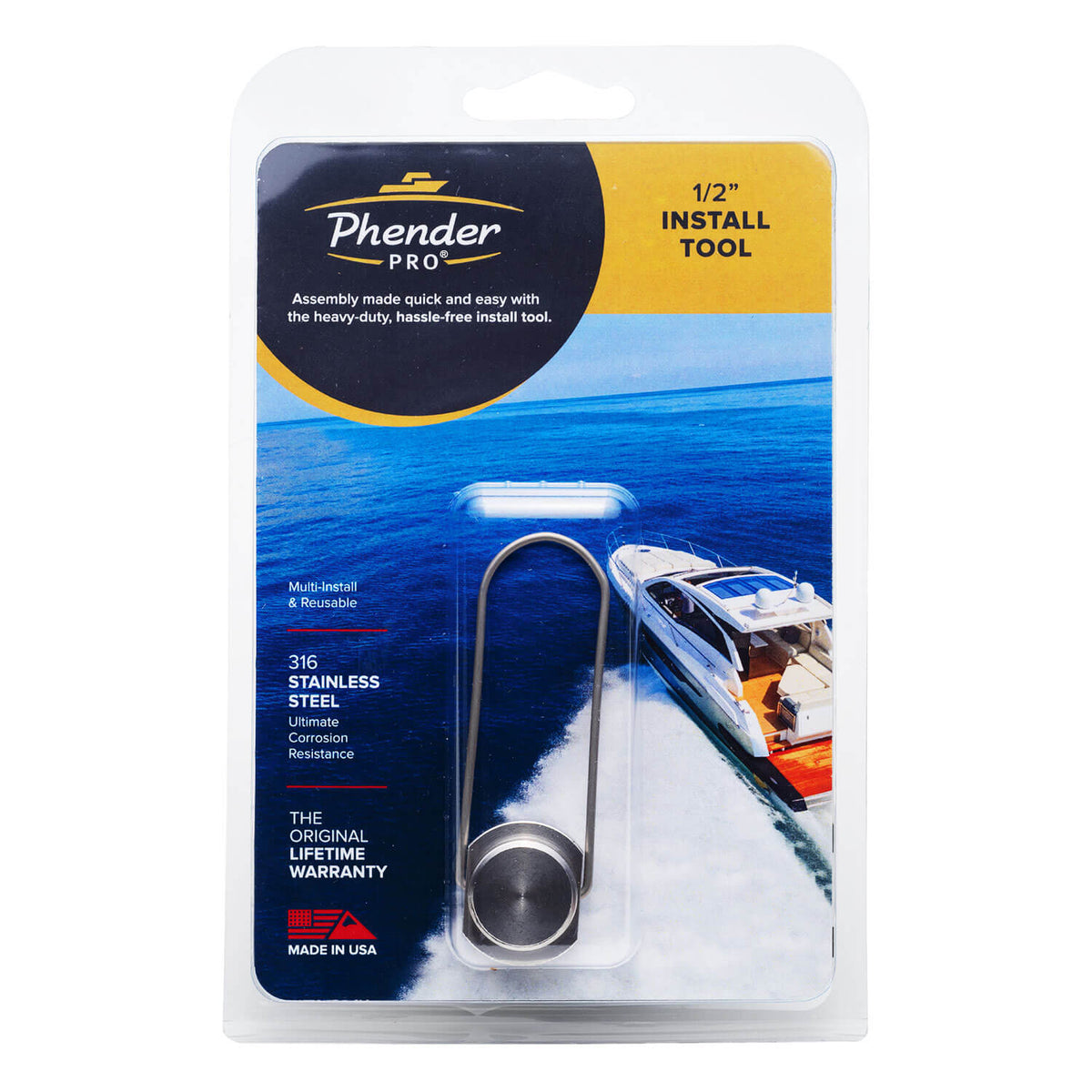 Big Sky Precision Phender Pro 1/2 inch install tool BSPA-1183 in retail packaging