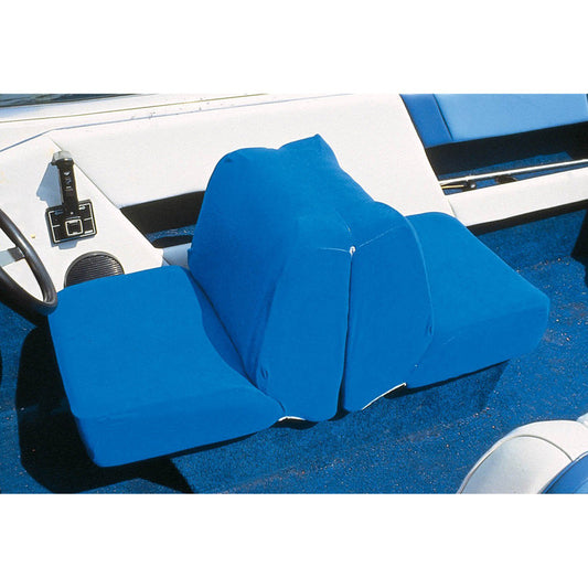 Taylor Made Terrycloth Lounge Seat Cover – Blue Boat Seat Towel Cover