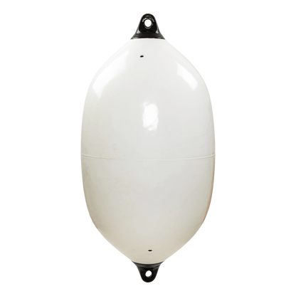 Taylor Made Tuff End Inflatable Fender 12" x 35" – White Heavy Duty Boat Fender