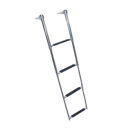 Windline TDL-4X 4-step telescoping over-platform boat ladder with stainless steel steps