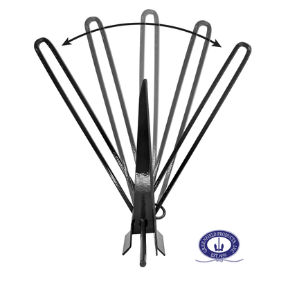 Greenfield Slip Ring Anchor 11 lb – Black