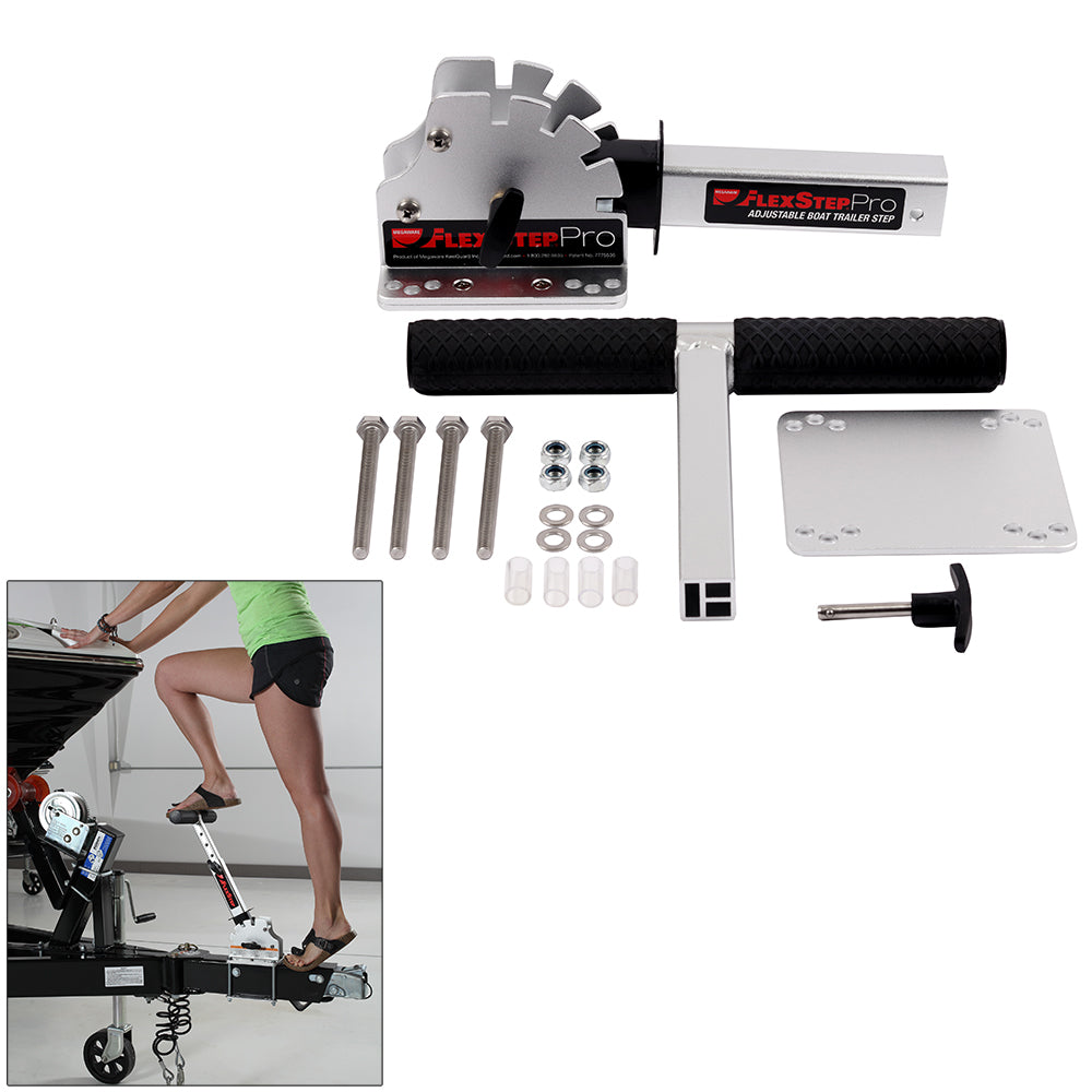 Megaware FlexStep Pro Adjustable Aluminum Boarding Step