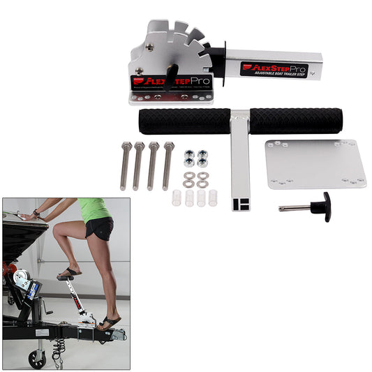 Megaware FlexStep Pro Adjustable Aluminum Boarding Step