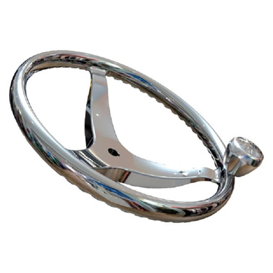 Lewmar Power Grip 15.5 inch Stainless Steel Steering Wheel