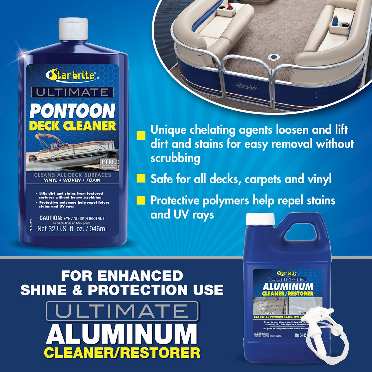 Starbrite Ultimate Pontoon Deck Clean 32 Oz