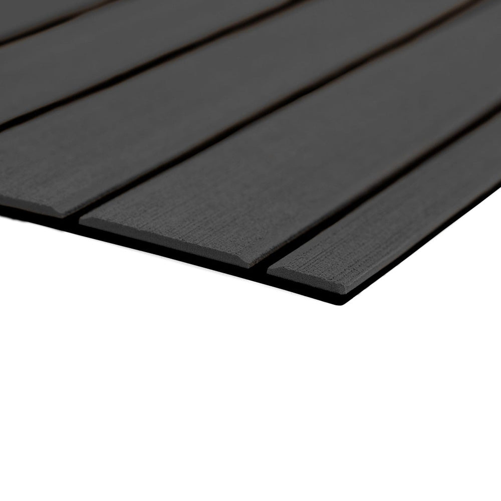 SeaDek 40" x 80" 6mm Teak Full Sheet - Storm Grey/Dark Grey or Dark Grey/Black