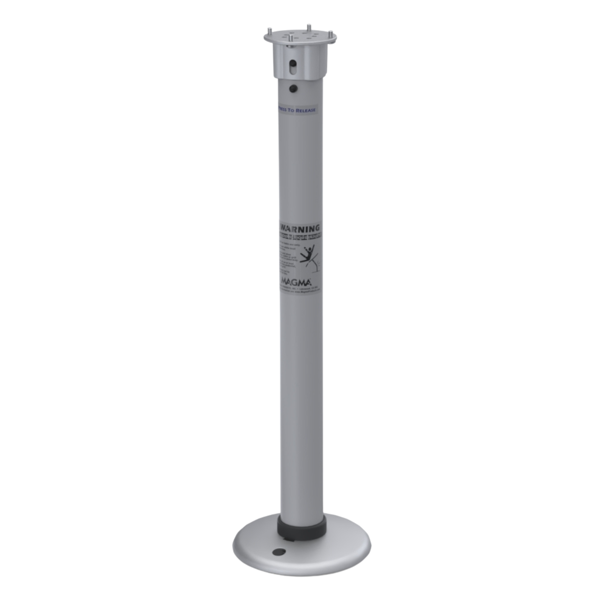 Magma T10-185 double-locking stowable pedestal mount full view