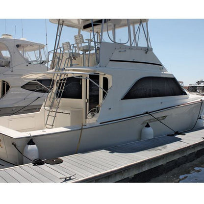 Taylor Made Tuff End inflatable fender in use on boat