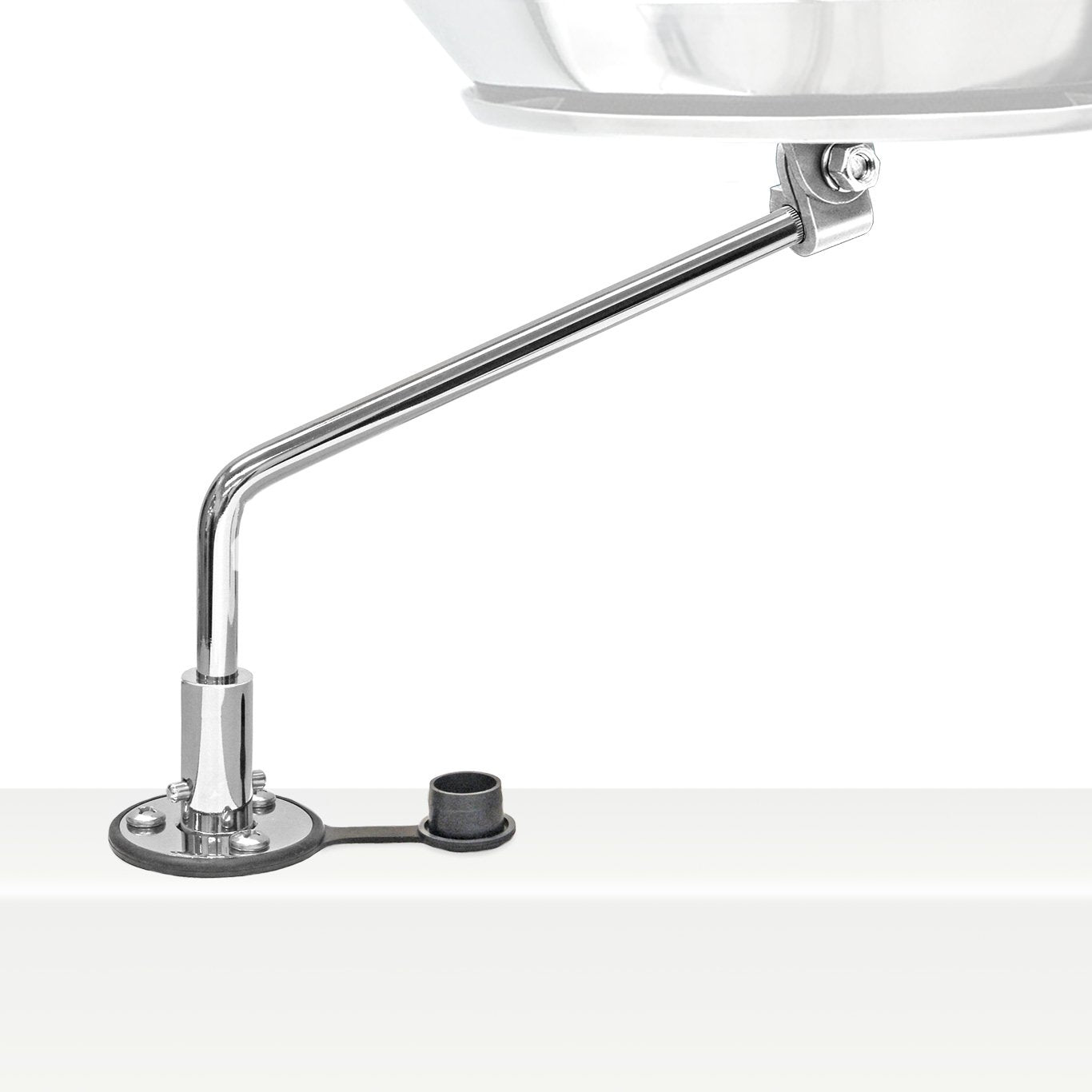 Magma A10-126 locking flush deck socket mount for Marine Kettle grills