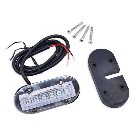 T-H Marine LED Underwater Boat Light 1.5" x 3.5" – White, Green or Blue
