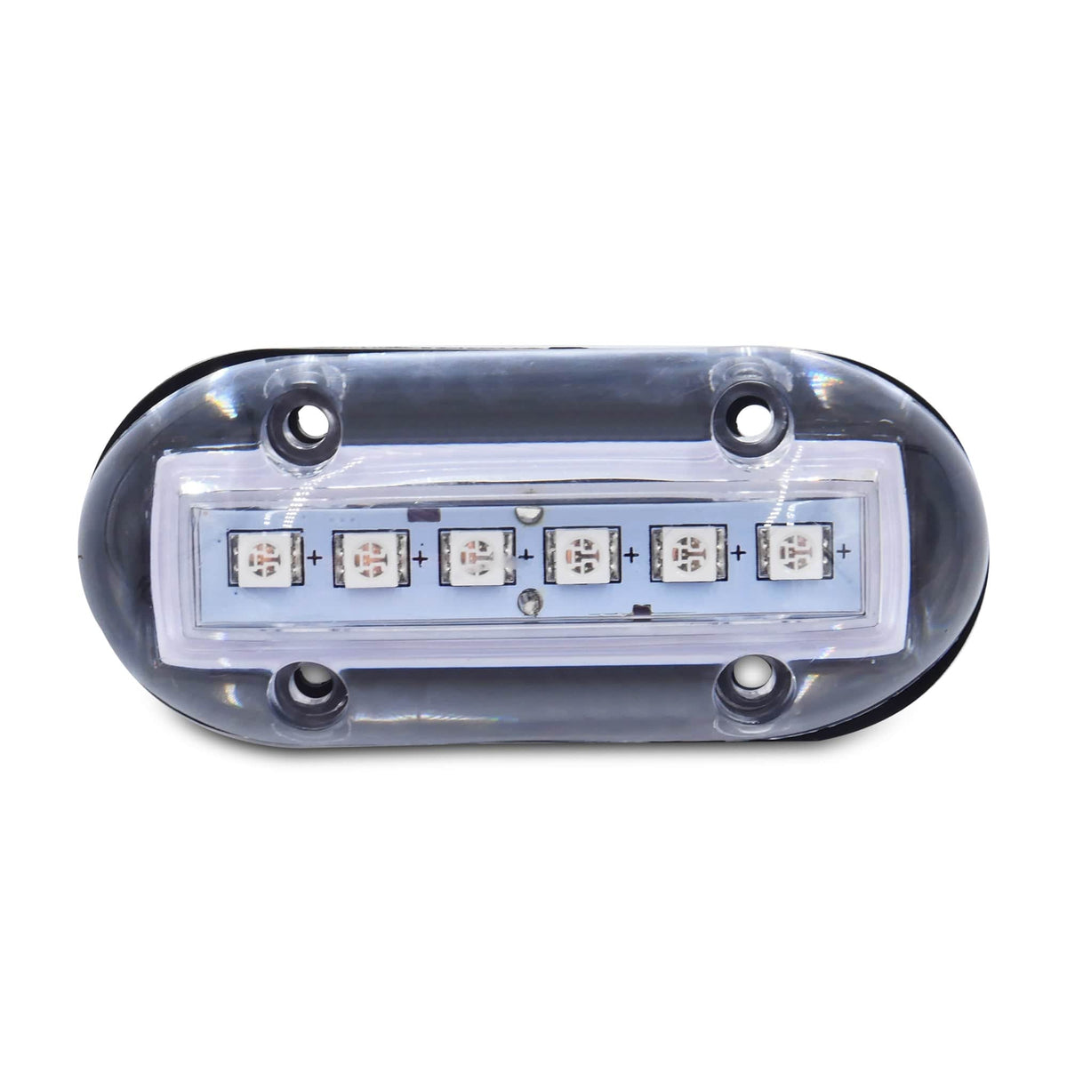 T-H Marine LED Underwater Boat Light 1.5" x 3.5" – White, Green or Blue