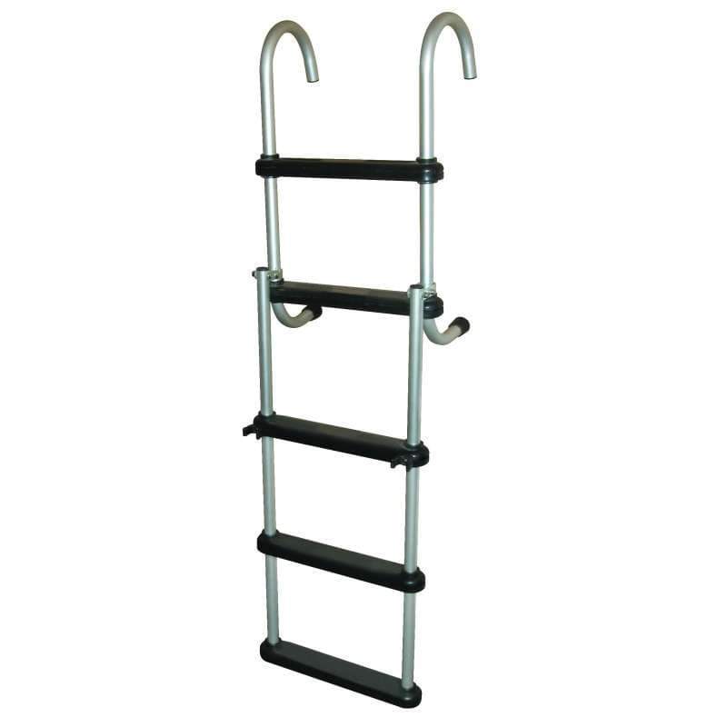 JIF Marine Removable Folding Pontoon Ladder – 5-Step