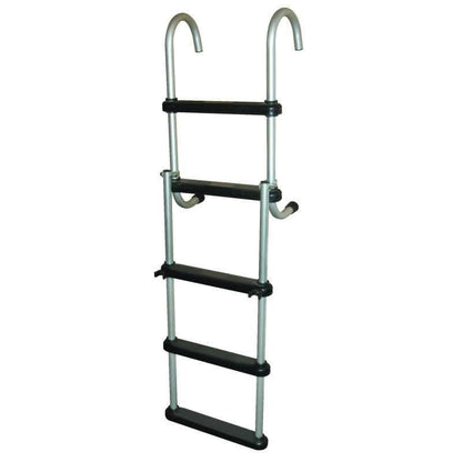 JIF Marine Removable Folding Pontoon Ladder – 5-Step