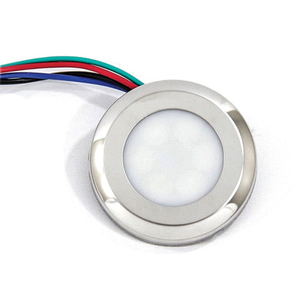 T-H Marine LED puck light bezels