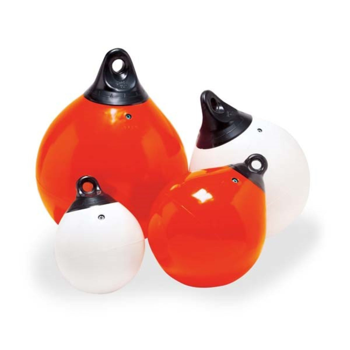Taylor Made 27" Tuff End Inflatable Round Fender Buoy – Orange