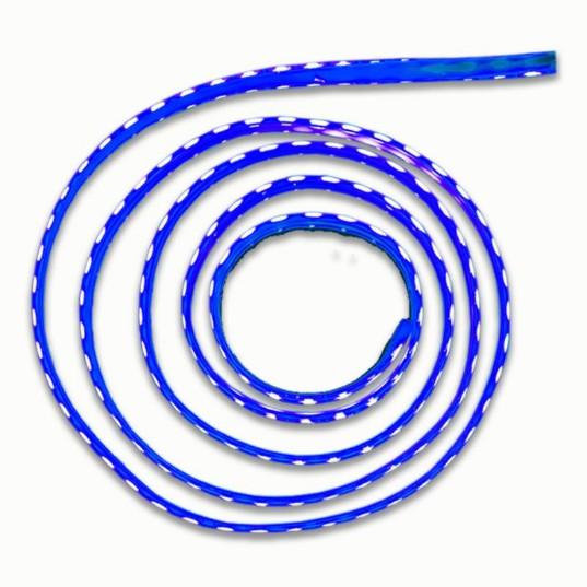 Shadow-Caster SCM-AL-LED-08 8 foot RGB marine LED accent lighting flex strip with 20 foot lead wire