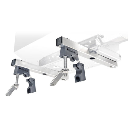 Magma T10-680 rail mount with clamps open