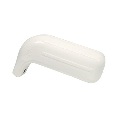 Taylor Made bass boat low freeboard fender white